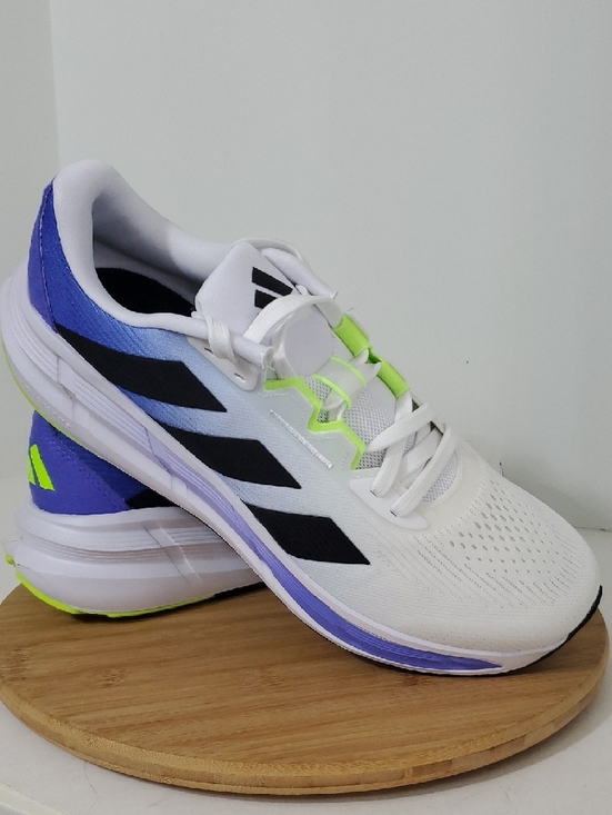 adidas Questar 3 Men\'s Running Shoes Black Cobalt Blue NIB Size 13